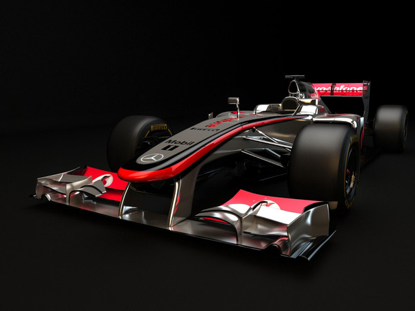 mclaren 27 2012 3d c4d - F1 McLaren MP4 27 2012... by dessga